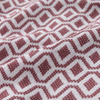 Tagesdecke Viana, Himbeerrosé & Weiß, 100% Baumwolle | URBANARA Tagesdecken & Überwürfe