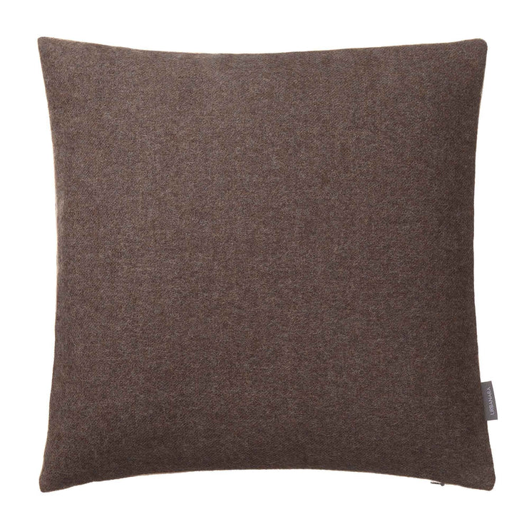 Kissenhülle Arica, Braun Melange, 100% Baby Alpakawolle