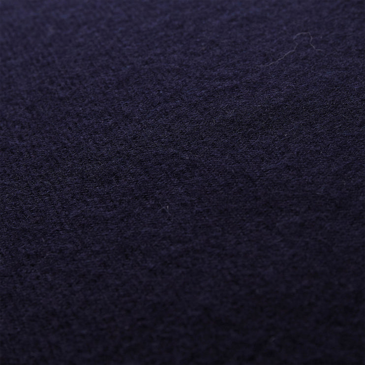 Kissenhülle Arica, Mitternachtsblau, 100% Baby Alpakawolle | URBANARA Kissenhüllen