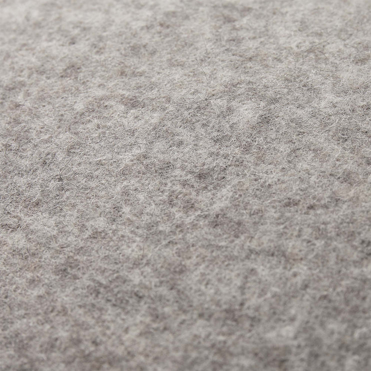 Kissenhülle Miramar, Hellgrau, 100% Lammwolle | Hochwertige Wohnaccessoires