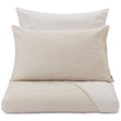 Kissenbezug Agrela Creme & Eierschale, 100% Baumwolle