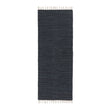Läufer Akora Jeansblau-Melange, 100% Baumwolle | URBANARA Läufer