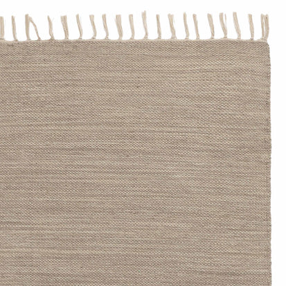 Teppich Akora, Sandstein-Melange, 100% Baumwolle