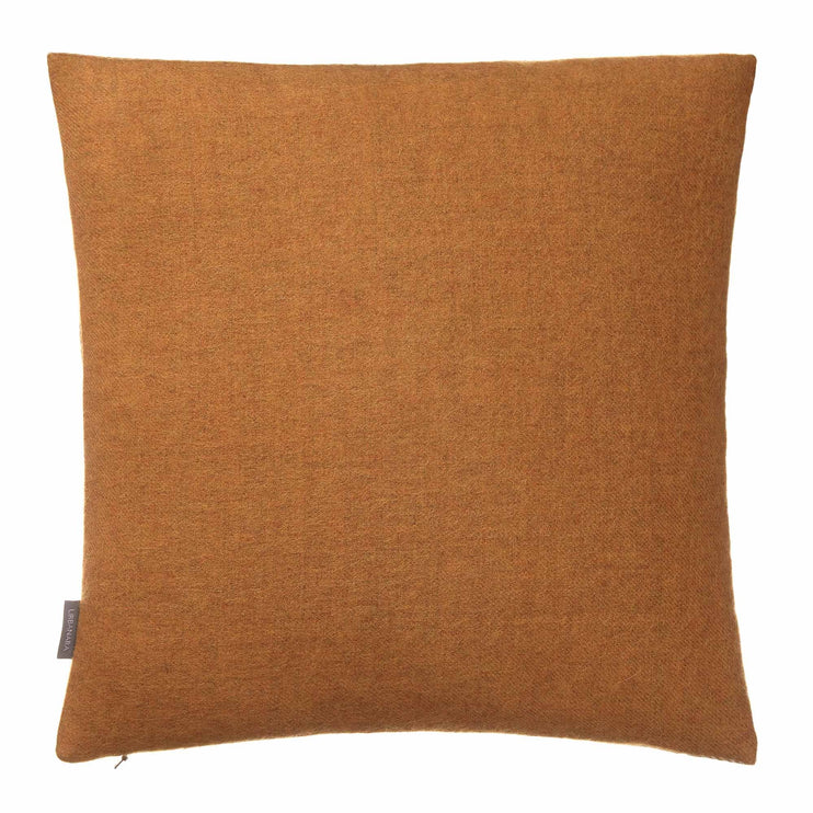 Kissenhülle Alanga, Senfgelb & Eierschale, 100% Baby Alpakawolle | Hochwertige Wohnaccessoires