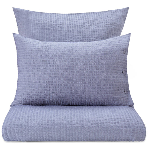 Ansei Bed Linen in denim blue | Home & Living inspiration | URBANARA