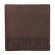 Decke Arica, Braun Melange, 100% Baby Alpakawolle