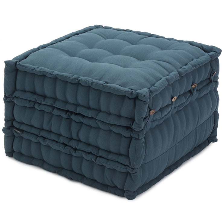 Klappmatratze Bakoda in Petrol aus 100% Baumwolle & 100% Polyester | Entdecken Sie unsere schönsten Wohnaccessoires