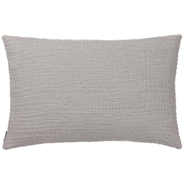 Kissen Couco Hellgrau & Grau, 100% Baumwolle | Hochwertige Wohnaccessoires