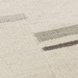 Teppich Dindori Elfenbein-Melange & Grau, 100% Wolle | Hochwertige Wohnaccessoires