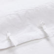 Kissenbezug Figuera, Weiß, 100% Leinen | Hochwertige Wohnaccessoires