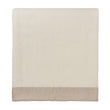 Wolldecke Fyn Eierschale & Natur, 100% Schurwolle & 100% Leinen