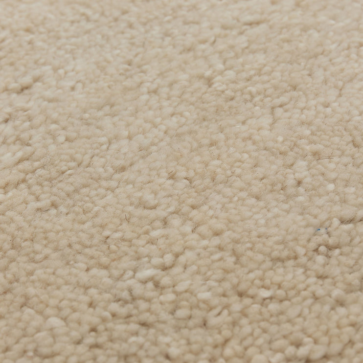 Teppich Gotara Elfenbein, 100% Wolle | URBANARA Wollteppiche