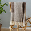 Wolldecke Karby in Creme & Braun | Schöne Ideen für Ihr Zuhause | URBANARA