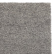 Teppich Karnu Grau-Melange, 100% Wolle & 25% Baumwolle