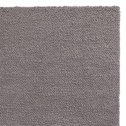Teppich Karnu, Grau, 75% Wolle & 25% Baumwolle