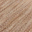 Teppich Karo, Terrakotta & Hellgrau, 100% Wolle | URBANARA Wollteppiche