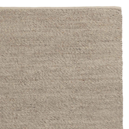 Teppich Kesar, Creme & Grau & Sand, 60% Wolle & 15% Jute & 25% Baumwolle