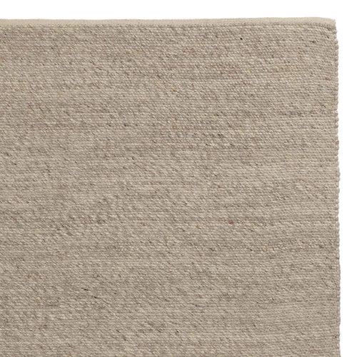 Teppich Kesar, Creme & Grau & Sand, 60% Wolle & 15% Jute & 25% Baumwolle