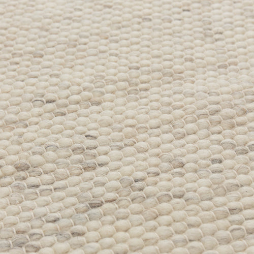 Kesar Rug ivory melange, 60% wool & 15% jute & 25% cotton | High quality homewares