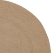 Teppich Khudi Natur, 100% Jute