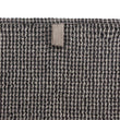 Handtuch Kotra Grau & Natur & Schwarz, 50% Leinen & 50% Baumwolle | Hochwertige Wohnaccessoires