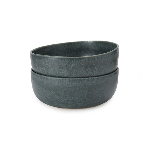 Schalen-Set Malhou Graugrün, 100% Stein