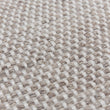 Teppich Mandal, Hellgrau-Melange & Weiß, 100% Recyceltes PET | URBANARA Gartenaccessories