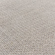 Teppich Mandir Grau & Naturweiß, 100% Baumwolle | Hochwertige Wohnaccessoires