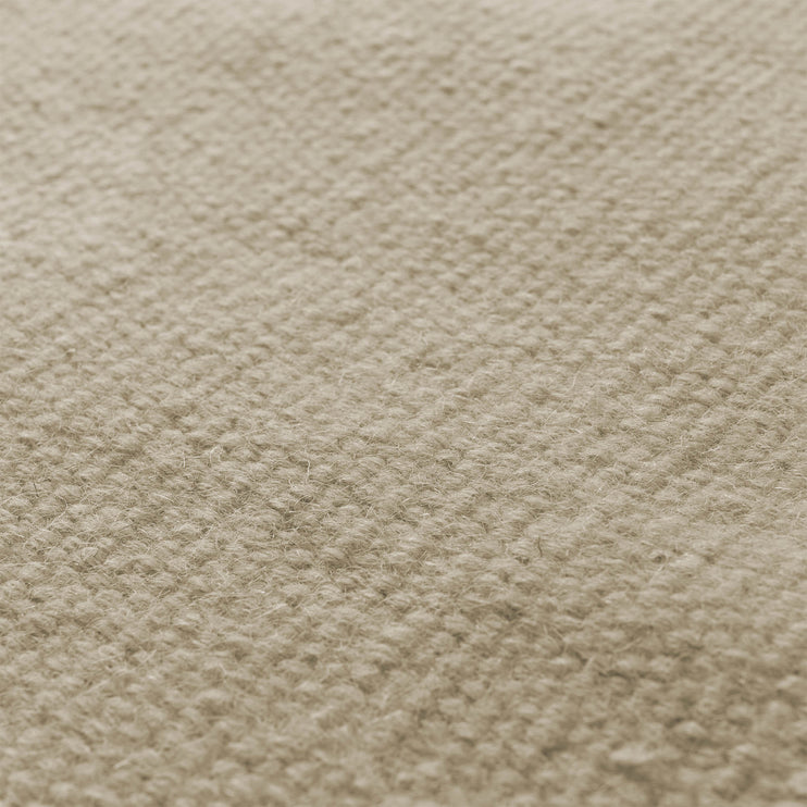 Läufer Manu, Helles Grüngrau, 100% Schurwolle & 100% Baumwolle | Hochwertige Wohnaccessoires