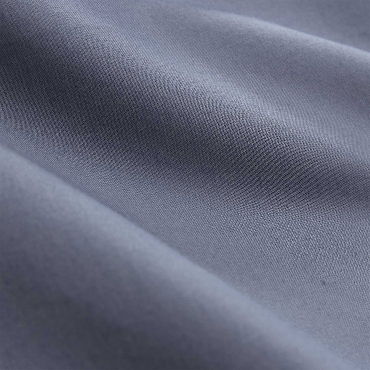 Baumwoll-Spannbettlaken Mata [Dunkles Blaugrau]
