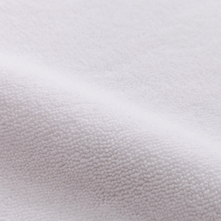 Badematte Merouco, Weiß, 100% Bio-Baumwolle | URBANARA Badematten
