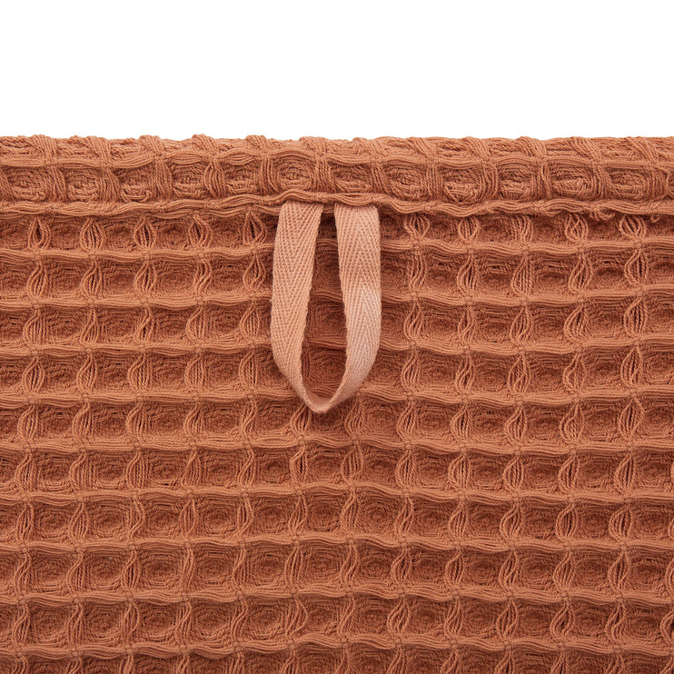 Handtuch Mikawa, Terrakotta, 100% Baumwolle | Hochwertige Wohnaccessoires