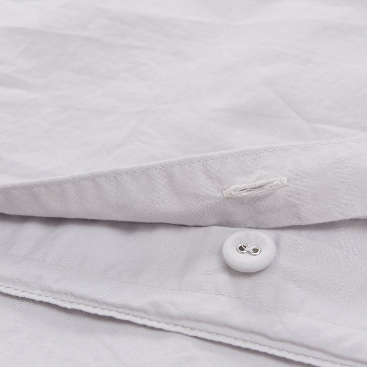 Perkal-Bettwäsche Moledo in Silbergrau aus 100% Bio-Baumwolle | Entdecken Sie unsere schönsten Wohnaccessoires