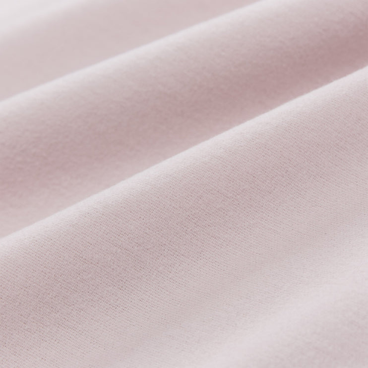 Flanell-Bettwäsche Montrose Zartrosa, 100% Baumwolle | Hochwertige Wohnaccessoires