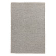 Teppich Nadu Silbergrau Melange, 80% Wolle & 20% Baumwolle
