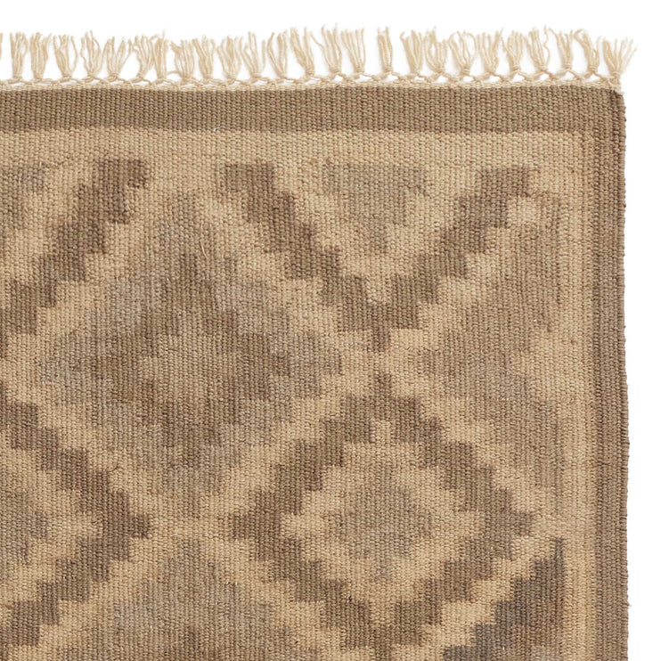 Jute-Teppich Nohar Natur & Grau-Melange, 100% Jute