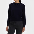 Pullover Nora, Mitternachtsblau, 50% Kaschmirwolle & 50% Wolle