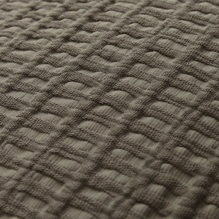 Kissen Novas Moosgrün, 100% Baumwolle | Hochwertige Wohnaccessoires