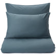 Satin-Bettwäsche Oufeiro Blasses Petrol, 100% Bio-Baumwolle