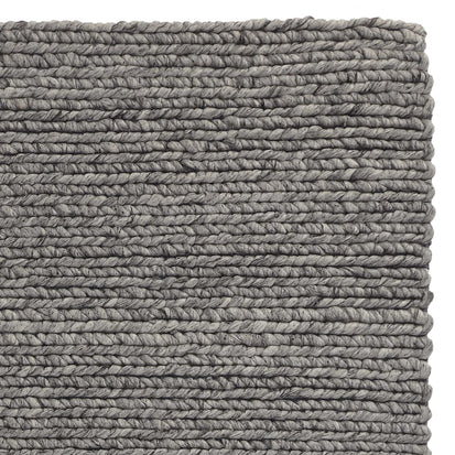 Teppich Palama, Grau-Melange, 50% Wolle & 50% Viskose