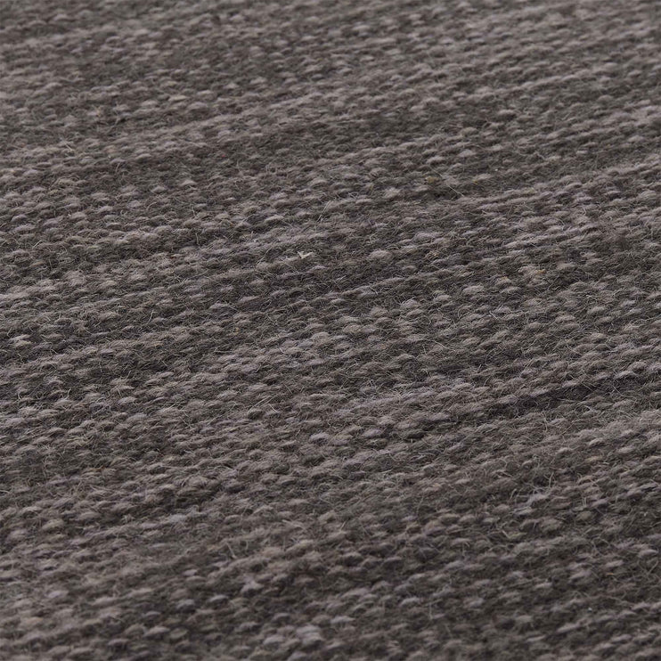 Läufer Pugal Grau-Melange, 100% Wolle | Hochwertige Wohnaccessoires