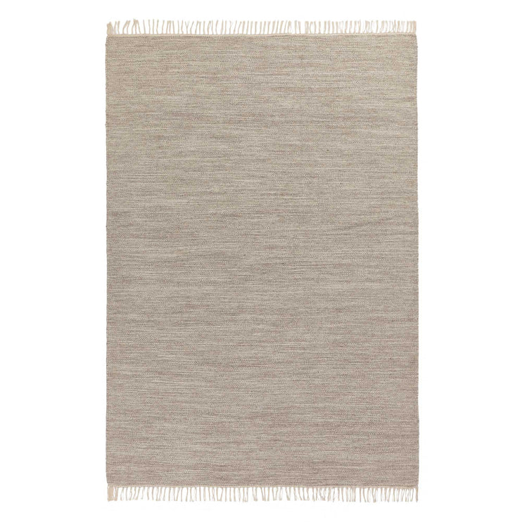 Teppich Pugal, Sandstein-Melange, 100% Wolle | URBANARA Wollteppiche