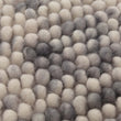 Teppich Ravi, Grau-Melange, 80% Wolle & 20% Baumwolle | Hochwertige Wohnaccessoires