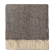 Wolldecke Salantai Grau & Creme, 100% Schurwolle | Hochwertige Wohnaccessoires