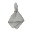 Serviette Sameiro Grau, 100% Leinen