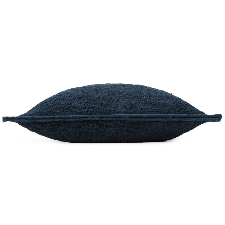 Bodenkissen Silani Blau, 90% Jute & 10% Baumwolle | URBANARA Hocker & Poufs