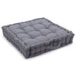 Bodenkissen Silna Taubenblau, 100% Baumwolle & 100% Polyester