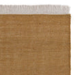 Tadali Wollteppich Ocker & Eierschale, 70% Wolle & 30% Viskose