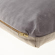 Kissen Tipani Grau, 100% Baumwolle & 100% Leinen | Hochwertige Wohnaccessoires