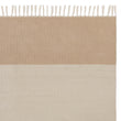 Teppich Tumla Ocker & Naturweiß & Natur, 100% Recyceltes PET
